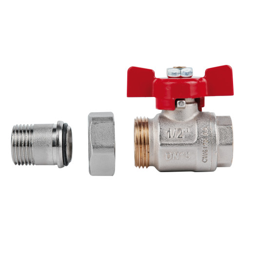 Кран кульовий "Американка" Icma 1/2" прямий №347