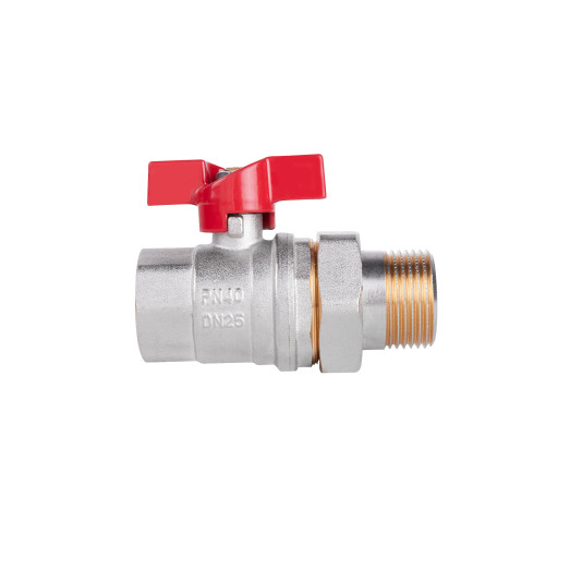 Кран шаровой "Американка" SD Plus 1" ВЗ прямой SD220W25