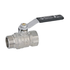 Кран шаровой Bugatti Arizona PN30 1 1/4" внутренняя-внешняя (06060109)