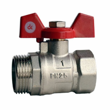 Кран кульовий Derkaliber Kraft 3/4" Внутрішня-Зовнішня (DK.104.20)