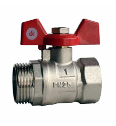 Кран шаровой Derkaliber Kraft 3/4" Внутренняя-Внешняя (DK.104.20)