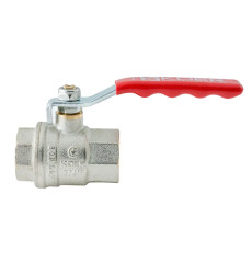 Кран кульовий ГГВ Koer Extreme KE.214-20 - 3/4" FF ручка "важіль" червона (KR5745)