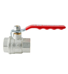 Кран кульовий ГГВ Koer Extreme KE.214-25 - 1" FF ручка "важіль" червона (KR5746)