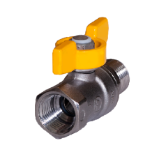 Кран кульовий Giacomini R254 1/2" Внутрішня-Зовнішня (R254x023)