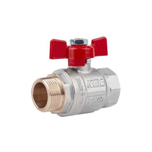 Кран кульовий Icma 3/4" прямий №351 (87351AE11)