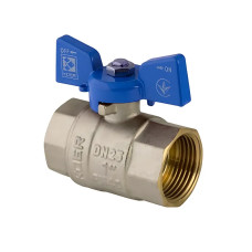 Кран кульовий Koer 1" ГГМ (KR.217.B) синій (KR2718)