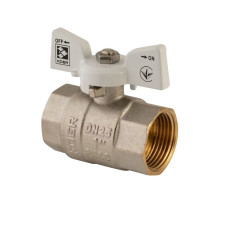 Кран кульовий Koer 1" ГГМ (KR.217.W) білий (KR0180)