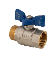 Кран кульовий Koer 1" ГШМ (KR.218.B) синій (KR2721)