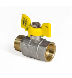 Кран шаровой Koer 1" ГШБ газ (KR.518.PR.GAS) (KR0054)