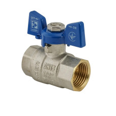 Кран кульовий Koer 1/2" ГГМ (KR.217.B) синій (KR2719)