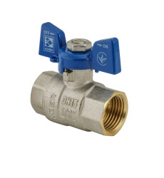 Кран кульовий Koer 1/2" ГГМ (KR.217.B) синій (KR2719)