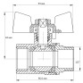 Кран кульовий Koer 1/2" ГШМ (KR.218) (KR0034)