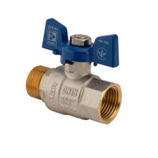 Кран кульовий Koer 1/2" ГШМ (KR.218.B) синій (KR2722)