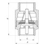 Кран шаровой Koer 1/2x1/2 (KR.512) (KR0008)