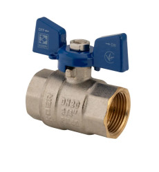 Кран кульовий Koer 3/4" ГГМ (KR.217.B) синій (KR2720)