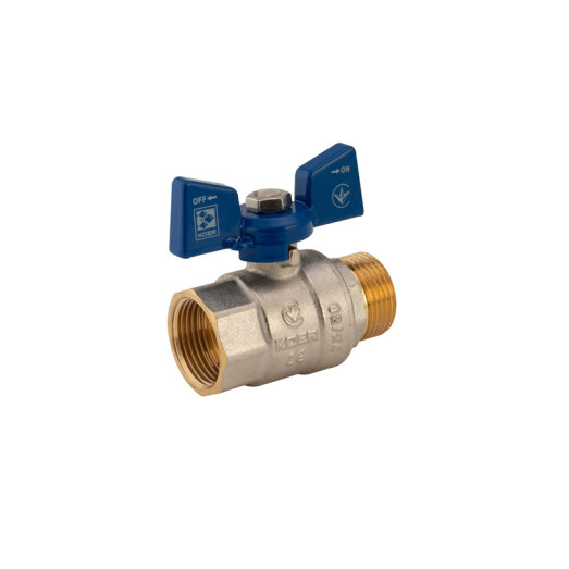 Кран кульовий Koer 3/4" ГШМ (KR.218.B) синій (KR2723)
