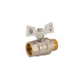 Кран кульовий KOER 3/4" ГШМ (KR.218.W) білий (KR0183)
