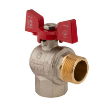 Кран кульовий Koer 3/4" ГШМ кутовий (KR.208) (KR2806)