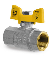 Кран шаровой Koer KG.207 - 1/2" FF ГГБ (газ) (KR4958)