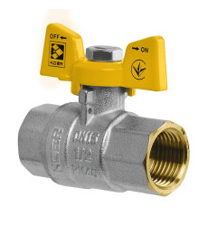 Кран шаровой Koer KG.207 - 3/4" FF ГГБ (газ) (KR4959)