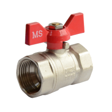 Кран кульовий MS 1/2" Внутрішня-Внутрішня (MS.03.15)