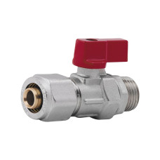 Кран шаровой обжимной SD Forte 16х1/2" ЗР SF262W15
