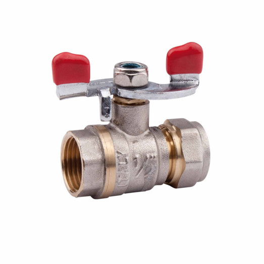 Кран шаровой обжимной Valve 20х3/4" ВР SV329W2020