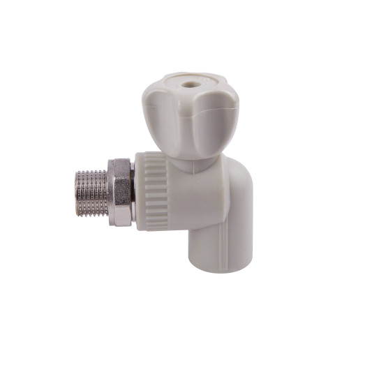 Кран шаровой радиаторный PPR Alfa Plast 25 угловой (APARBB2534X)