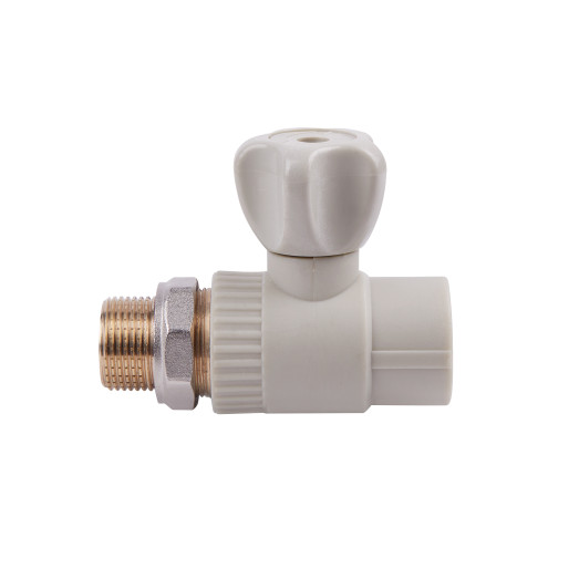 Кран шаровой радиаторный PPR Alfa Plast 25х3/4" прямой (APSRBB2534X)