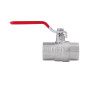 Кран шаровой SD Forte 1" ВР для воды (ручка) SF600W25