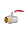 Кран шаровой SD Plus 1 1/2" ВЗ для воды (рычаг) SD605NW40PN40