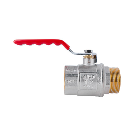 Кран кульовий SD Plus 1 1/2" ВЗ для води (важіль) SD605NW40PN40