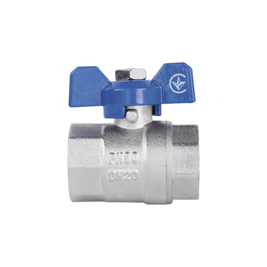 Кран шаровой SD Plus 3/4" ВР для воды (бабочка) SD602W20