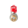 Кран кульовий ШШМ Koer Extreme KE.219-15 - 1/2" MM ручка "метелик" червона (KR5762)