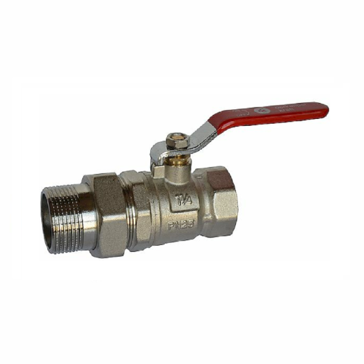 Кран кульовий з американкою Derkaliber Kraft 1 1/4" Внутрішня-Зовнішня (DK.107.32)