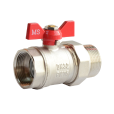 Кран кульовий з американкою MS 3/4" Внутрішня-Зовнішня (MS.05.20)