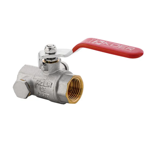 Кран шаровой с дренажем и отводом воздуха 3/4" ГГР Koer KR.260 (KR0153)