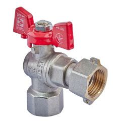 Кран кутовий з накидною гайкою Koer KR.223 - 1/2" ГГМ (KR4773)