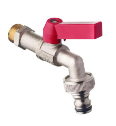 Кран полива с коннектором для быстрого подключения KOER KR.259 - 1/2" (KR3128)