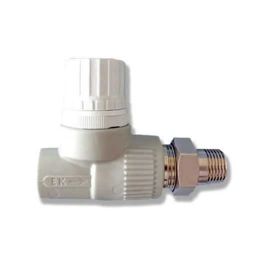 Кран радіаторний Ekoplastik ППР 20 *1/2" прямий (SVER020PXX)