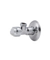 Кран приборный буксовый Icma 1/2 "х3/8" угловой №519