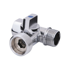 Кран приладовий кульовий SD Forte 1/2"х3/4"х1/2" SF186W152015