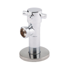 Кран приборный SD Forte 1/2 "х3/4" ручка "крест" SF3451520