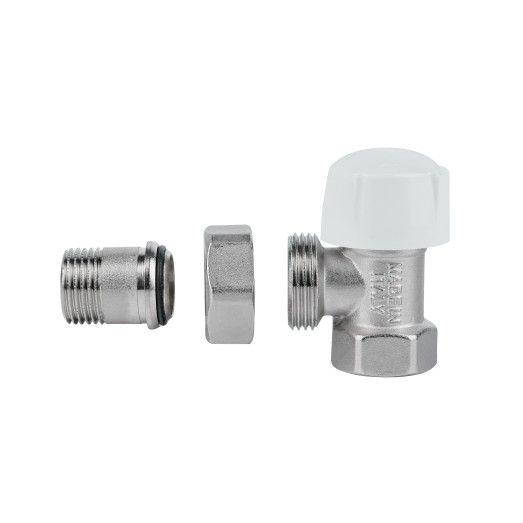 Кран радиаторный Icma 1/2" 28х1,5 угловой №774 (82774AD06)