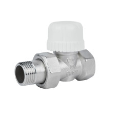 Кран радиаторный Icma 1/2" 28х1,5 прямой №775 (82775AD06)