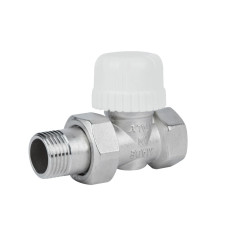 Кран радиаторный Icma 1/2" 28х1,5 прямой №775 (82775AD06)