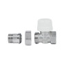Кран радиаторный Icma 1/2" 28х1,5 прямой №775 (82775AD06)