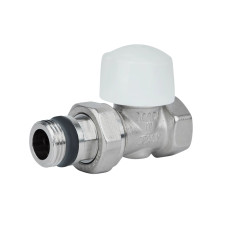 Кран радиаторный Icma 1/2" 30х1,5 прямой №779 (82779AD06)