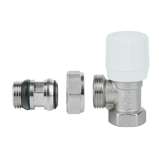 Кран радиаторный Icma 1/2" с антипротечкой угловой №951 (82951AD06)