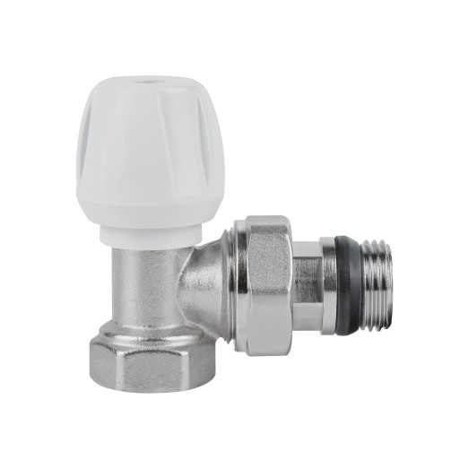 Кран радиаторный Icma 1/2" с антипротеканием угловой №803+940 (82803AD06940)